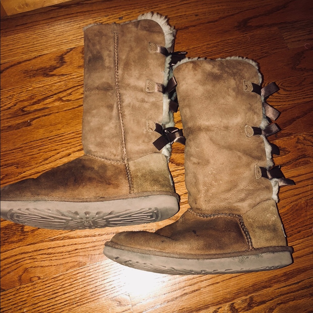 Water damaged uggs